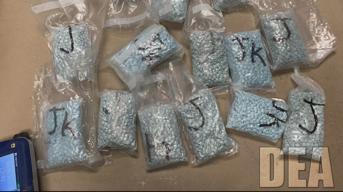 DEA seizes millions of deadly fentanyl doses